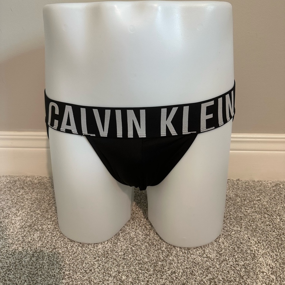 BOX FRESH Calvin Klein Men's Black Jock - Picture 2 of 6